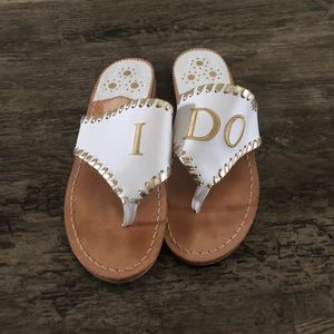 Jack Rodgers sandals-worn once!